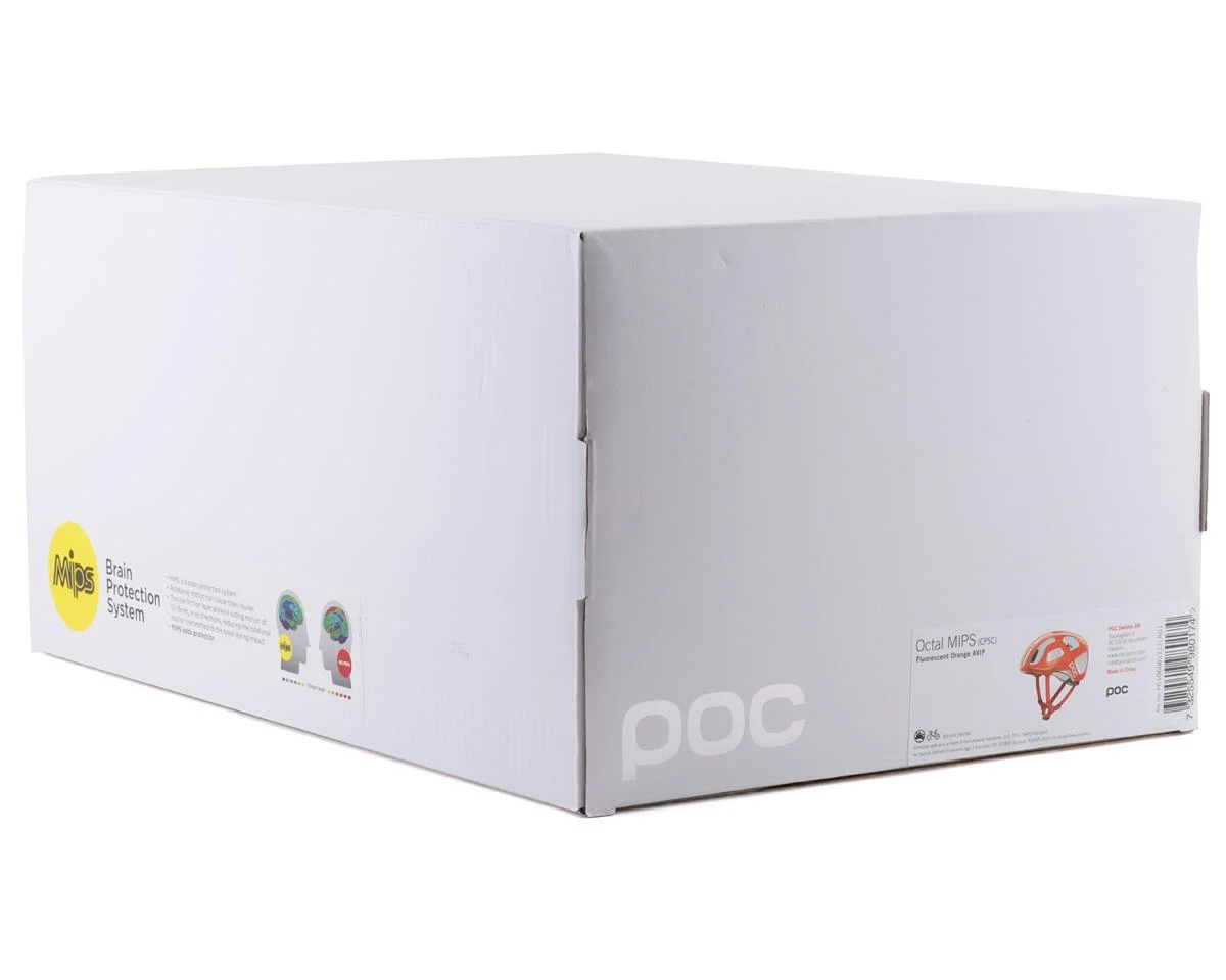 POC Octal MIPS Helmet (Fluorescent Orange AVIP) (S)